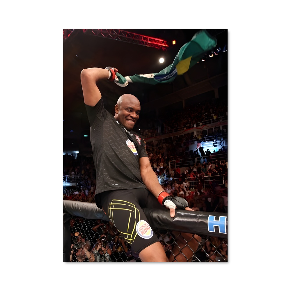 Poster Anderson silva triomphante